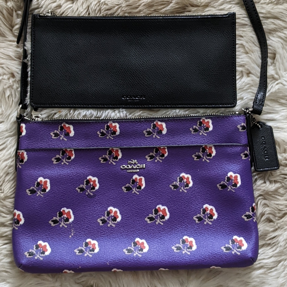 Coach bramble rose crossbody - Picture 4 of 9